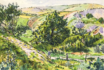 Alexander Brantingham Simpson RI - Early 20th Century Watercolour, Landscape