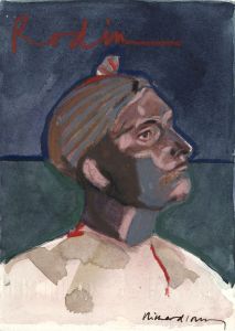Richard J.S. Young - Contemporary Watercolour, Rodin