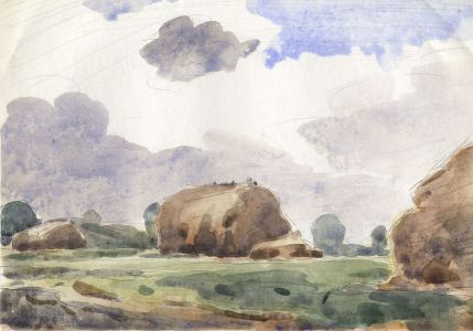 Clarence Norman Barlow - Mid 20th Century Watercolour, Landscape