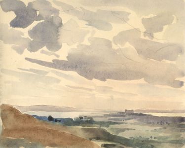 Clarence Norman Barlow - Mid 20th Century Watercolour, Coastal Landscape