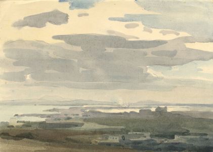 Clarence Norman Barlow - Mid 20th Century Watercolour, Low Tide