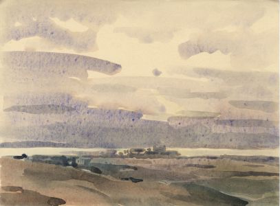 Clarence Norman Barlow - Mid 20th Century Watercolour, Low Tide