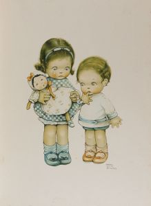 Mabel Lucie Attwell - Mid 20th Century Lithograph, Poor Dolly