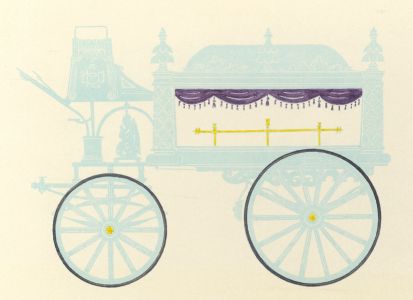 David Parry- Set of Three 20th Century Hand-Coloured Plates, Carriages
