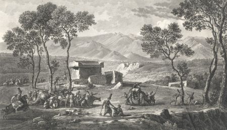 Nee After L.F. Cassas - Early 19th Century Engraving, Ruins of Baalbek