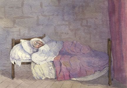 E.H. Lawson - Late 19th Century Watercolour, The Attack of Toothache