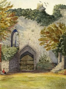 E.H. Lawson - Late 19th Century Watercolour, Carisbrooke Castle