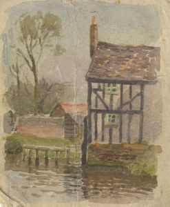 C.E. Hannaford RBA - Early 20th Century Watercolour, The River House