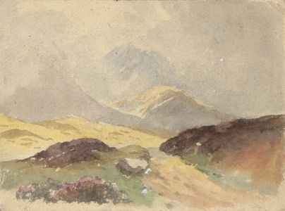 C.E. Hannaford RBA - Early 20th Century Watercolour, Highland Scene