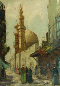 Contemporary Oil - Street Scene