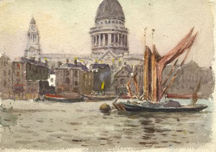 C.A. Hannaford RBA - Mid 20th Century Watercolour, View of Venice
