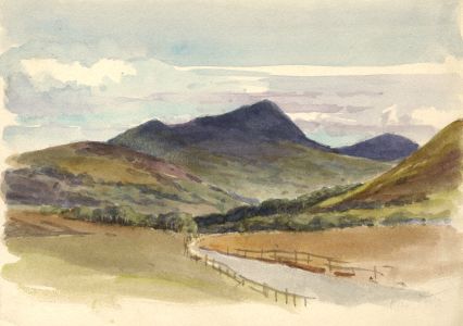 C.A. Hannaford RBA - Mid 20th Century Watercolour, Country Road