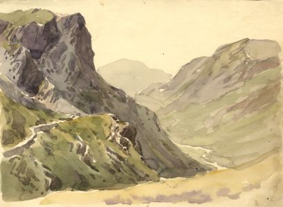 C.E. Hannaford RBA - Early 20th Century Watercolour, Landscape Study