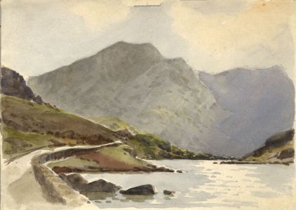 C.A. Hannaford RBA - Mid 20th Century Watercolour, Highland Road