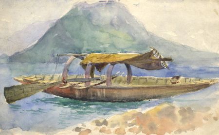 C.A. Hannaford RBA - Mid 20th Century Watercolour, Row Boat