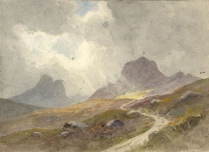 C.A. Hannaford RBA - Mid 20th Century Watercolour, Rural Path