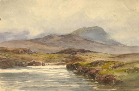 C.A. Hannaford RBA - Mid 20th Century Watercolour, Stream