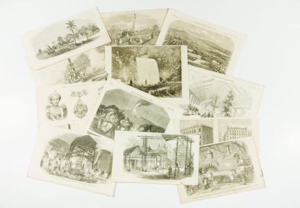 Illustrated London News - 12 Late 19th Century Wood Engravings, Genre Scenes