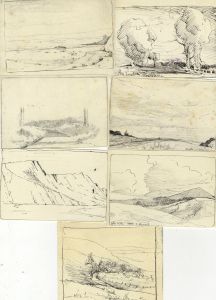 Marcus Adams - Set of 7 Mid 20th Century Pen and Ink Drawings