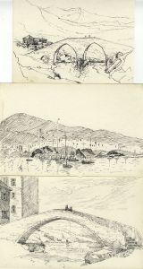 Marcus Adams - Set of Three Mid 20th Century Pen and Ink Drawings