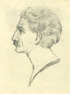 Marcus Adams (1875-1959) - Early 20th Century Graphite Drawing, Portrait