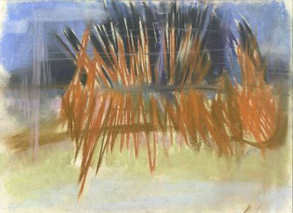 Rosalind Adams (née Thuillier) - Contemporary Pastel, Composition