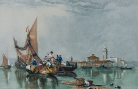 Douglas Ian Smart - 1921 Mezzotint, Venice