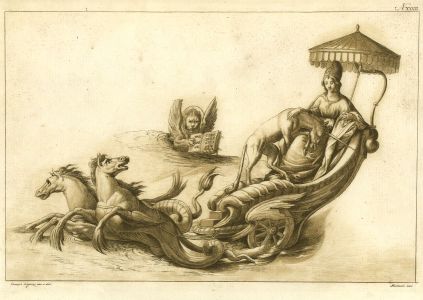Stefano Mulinari (1741-90) - 18th Century Etching, Mythological Scene