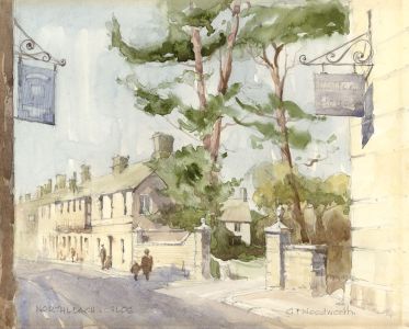 G. F. Woodworth - Early 20th Century Watercolour, Northleach, Gloucestershire