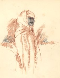 Marcus Adams - Early 20th Century Sanguine, Bedouin