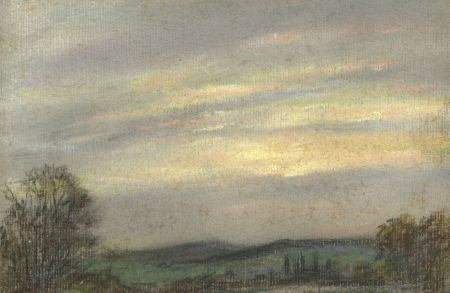 Marcus Adams - Small 1958 Pastel, April