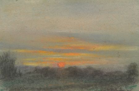 Marcus Adams - Small Mid 20th Century Pastel, Sunrise
