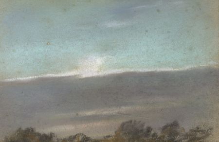 Marcus Adams - Small 1957 Pastel, Twilight