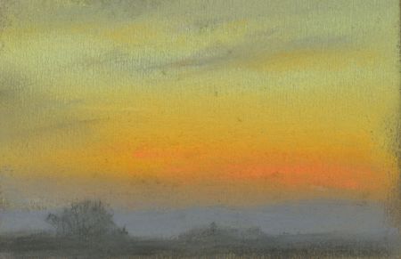 Marcus Adams - Small 1957 Pastel, After Glow