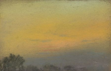 Marcus Adams - Small 1957 Pastel, After Glow