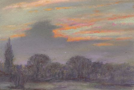 Marcus Adams - Small 1959 Pastel, The Springs