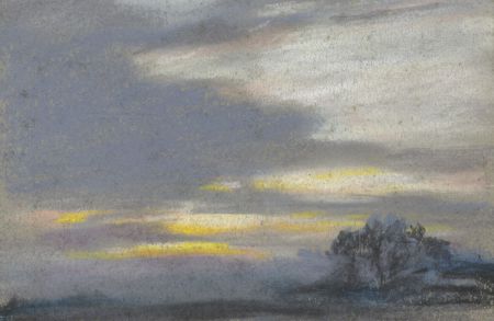 Marcus Adams - Small 1957 Pastel, Twilight