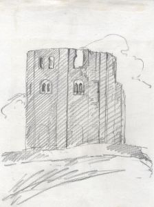 Marcus Adams - Early 20th Century Graphite Drawing, Pair of Landscapes