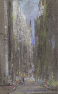 Marcus Adams - Small Mid 20th Century Pastel, Street Scene