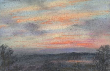 Marcus Adams - Small 1958 Pastel, Technicolour Sky