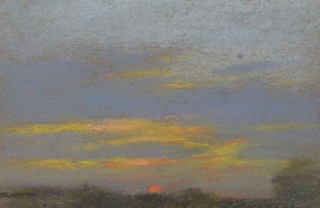 Marcus Adams - Small 1957 Pastel, Over Henley
