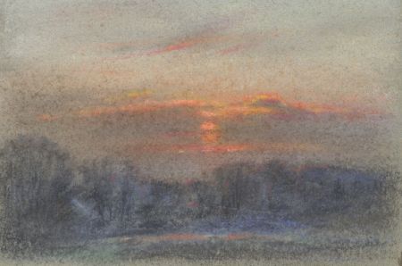 Marcus Adams - Small 1958 Pastel, Shepherd's Delight