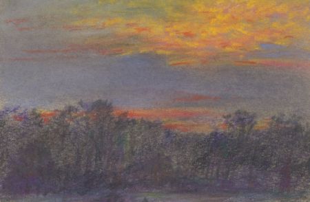 Marcus Adams - Small 1959 Pastel, The Springs