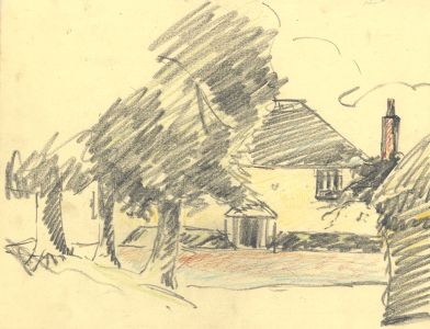 Marcus Adams - Set of 3 Early 20th Century Graphite Drawings, Rural Scenes