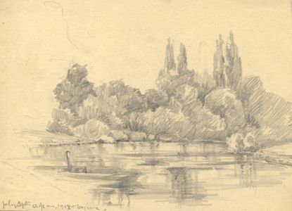 Marcus Adams - Pair of Early 20th Century Graphite Drawings, Wargrave