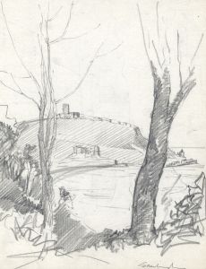 Marcus Adams - Set of 7 Early 20th Century Graphite Drawings, Landscapes