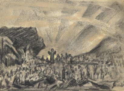 Marcus Adams - Set of 7 Early 20th Century Graphite Drawings, Landscapes