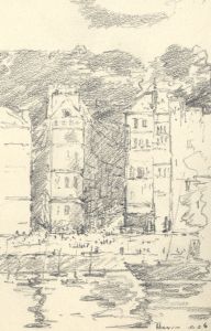 Marcus Adams - Set of 4 Early 20th Century Graphite Drawings, Nautical