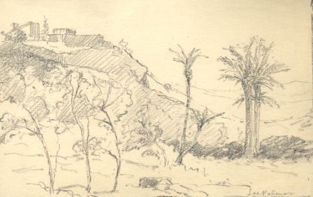 Marcus Adams - Set of 8 Small Early 20th Century Graphite Drawings, Landscapes