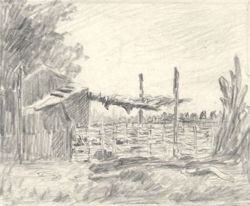 Marcus Adams - Set of 8 Early 20th Century Graphite Drawings, Rural Scenes